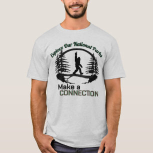Nationalparks - Thema "Big Foot" T-Shirt