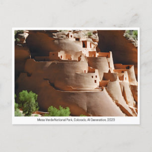 Nationalparks USA, Postkarte für Postübergänge