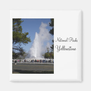 Nationalparks - Yellowstone-Magnet Magnet