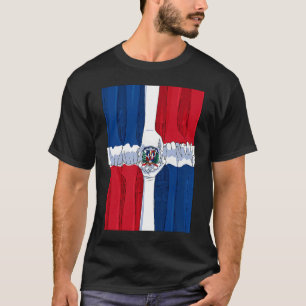 Nationalstolz der Dominikanischen Republik DR-Flag T-Shirt
