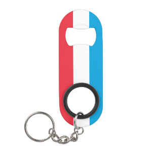 Nationalstolz Luxemburgs Patriotic Mini Flaschenöffner