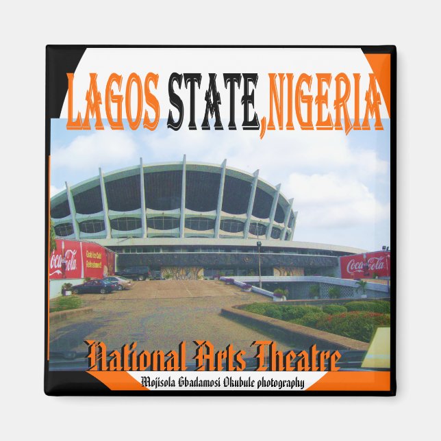 Nationaltheater Mojisola Gbadamosi Okubule Foto Magnet (Vorne)