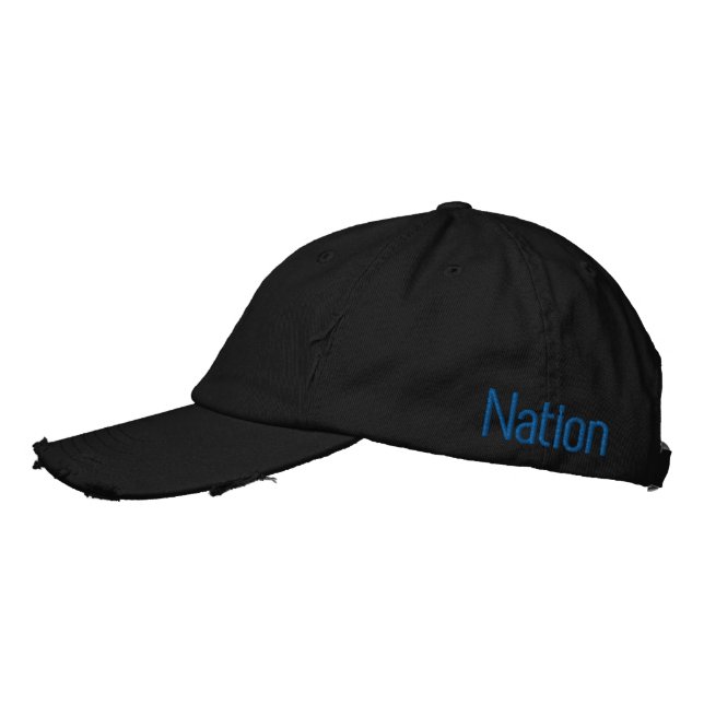 #NationalV/SNationbesticktHat Bestickte Baseballkappe (Links)