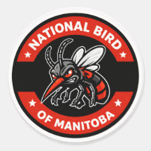 Nationalvogel von Manitoba Lustige Winnipeg-Mücke
