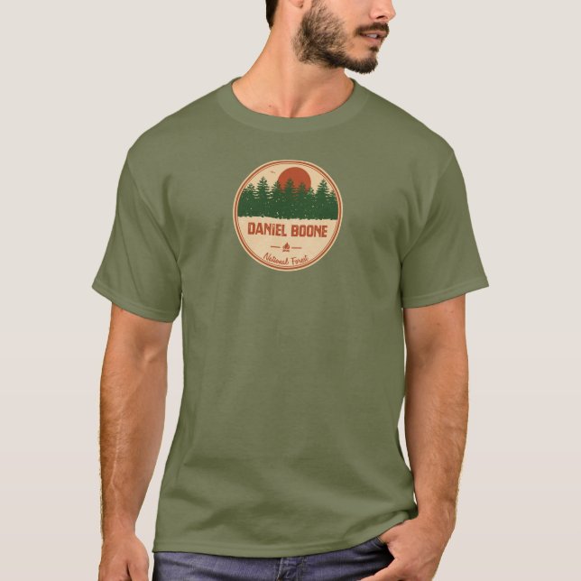 Nationalwald Daniel Boone T-Shirt (Vorderseite)
