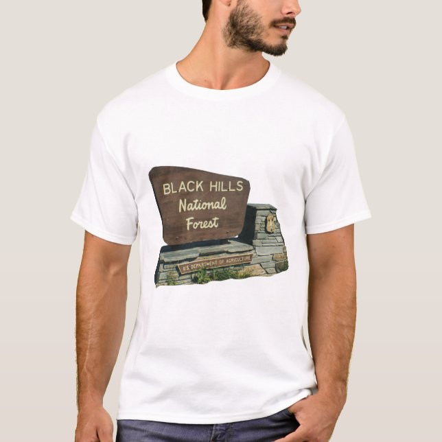 Nationalwald der Black Hills T-Shirt (Vorderseite)