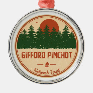 Nationalwald Gifford Pinchot Ornament Aus Metall