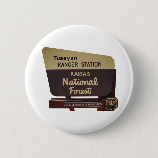 Nationalwald Kaibab Button (Vorderseite)