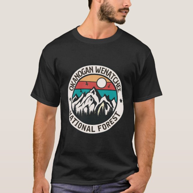 Nationalwald Okanogan Wenatchee T-Shirt (Vorderseite)