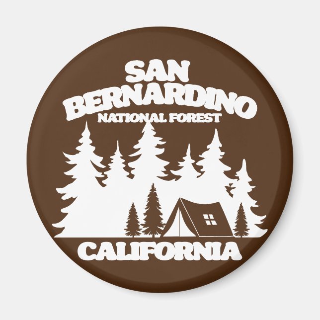 Nationalwald San Bernardino Magnet (Vorne)