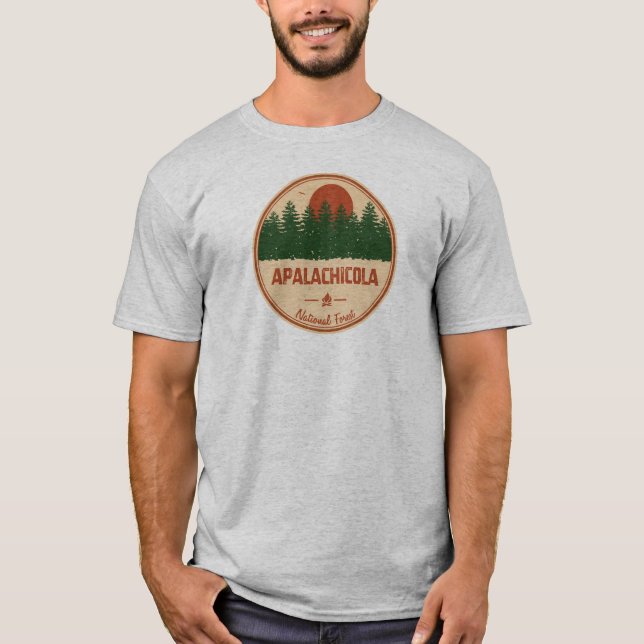 Nationalwald von Apalachicola T-Shirt (Vorderseite)