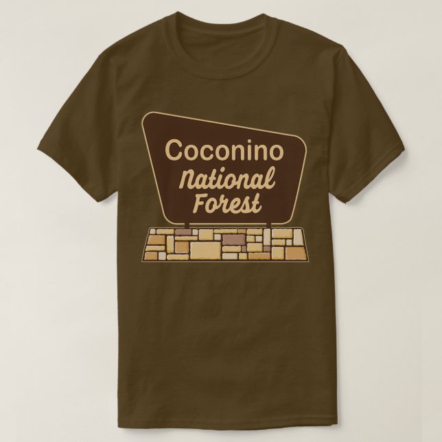 Nationalwald von Coconino 1 T-Shirt (Design vorne)