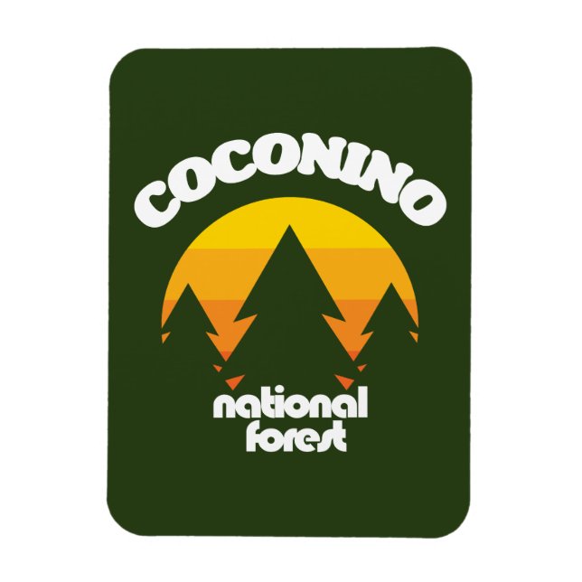Nationalwald von Coconino Magnet (Vertikal)
