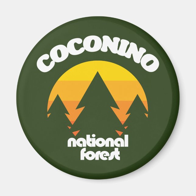 Nationalwald von Coconino Magnet (Vorne)