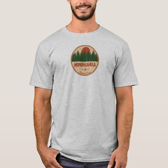 Nationalwald von Monongahela T-Shirt (Vorderseite)