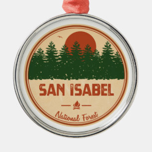 Nationalwald von San Isabel Ornament Aus Metall