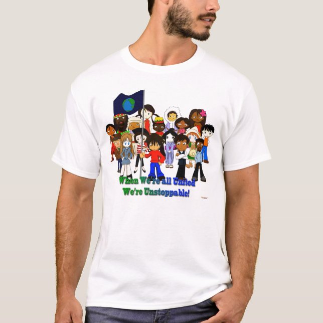 Nationen vereinigen T-Shirt (Vorderseite)