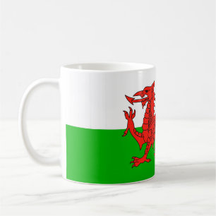 Nations-Waliser-Symbol Wales-Landesflagge Tasse