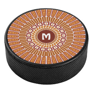 Nativ Inspiriert Hockeypuck für Monogramm Eishockey Puck
