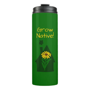 Nativ wachsen! thermosbecher