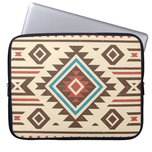 Native American Art Laptopschutzhülle (Vorderseite)