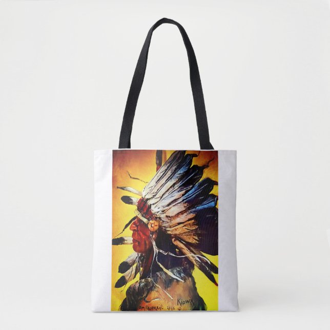 Native American Chief Tote (Vorderseite)