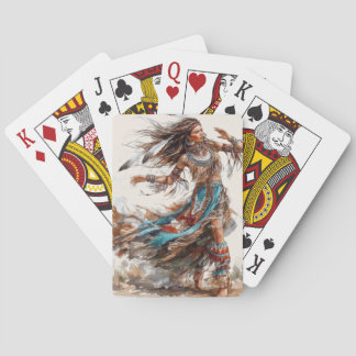Native American Dancer Classic Playing Cards Spielkarten