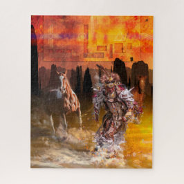 Native American Dancer ROLLING THUNDER #1 Puzzle