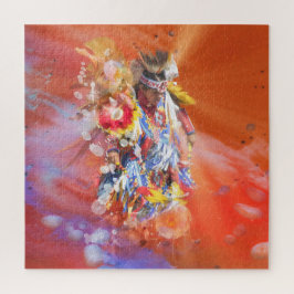 Native American DANCING WOLVES Puzzle