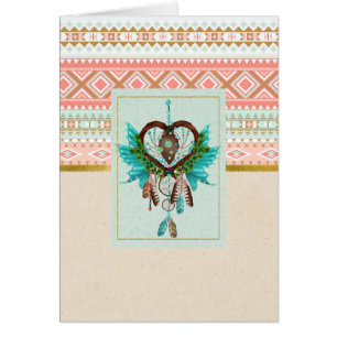 Native American Dreamcatcher Jeden Anlaß Card