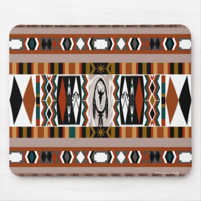 Native American Dreamcatcher Mousepad (Vorne)