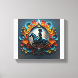 "Native American Dreamscape" Leinwanddruck