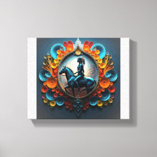 "Native American Dreamscape" Leinwanddruck