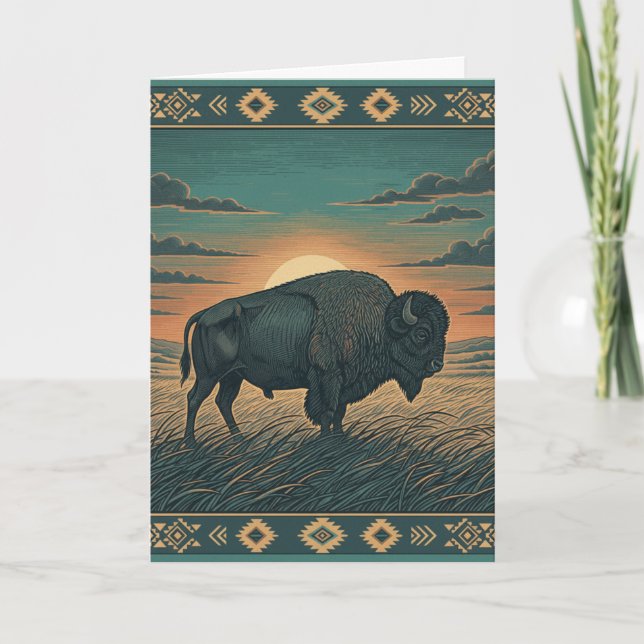 Native american heritage Greeting  Karte (Vorderseite)