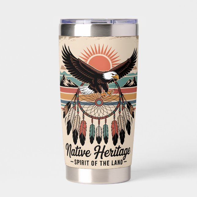 Native american heritage thermobecher (Vorderseite)