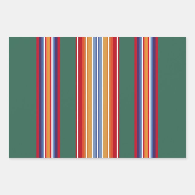 native american indian traditional textile motifs  geschenkpapier set (Vorderseite)