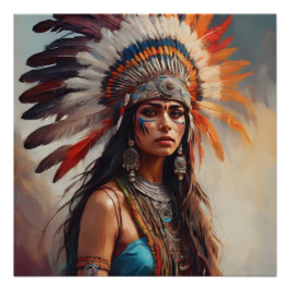 Native American No. 2 Poster
