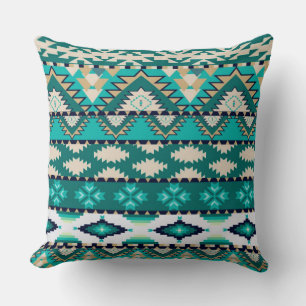 Native American Pattern Throw Pillow/Aztec Kissen