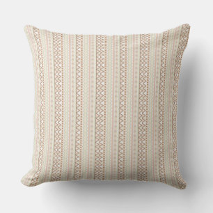 Native American Pattern Throw Pillow/Geometric Kissen