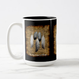 Native American Peace Feathers Designer Tasse