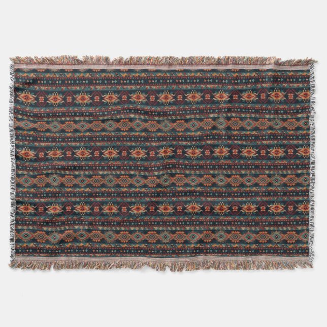 Native American Pendleton Throw Blanket Decke (Vorderseite)