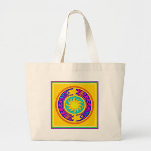 Native American Rainbow Spirits Jumbo Stoffbeutel