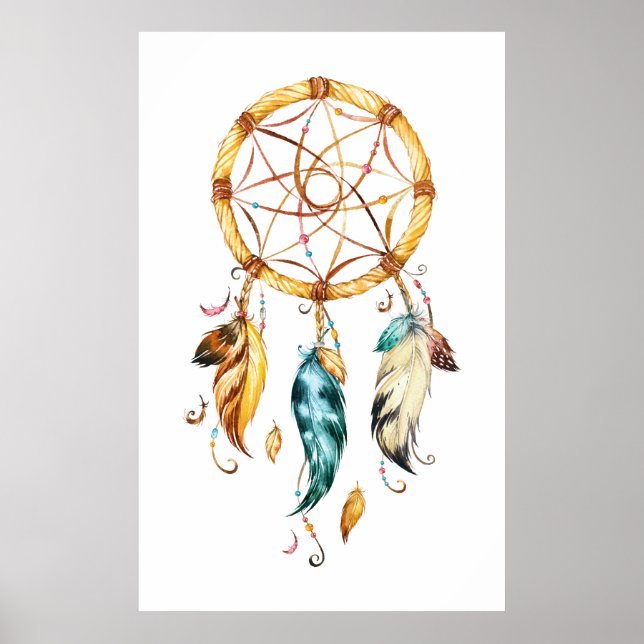 Native American Series Dreamcatcher 1 Poster (Vorne)