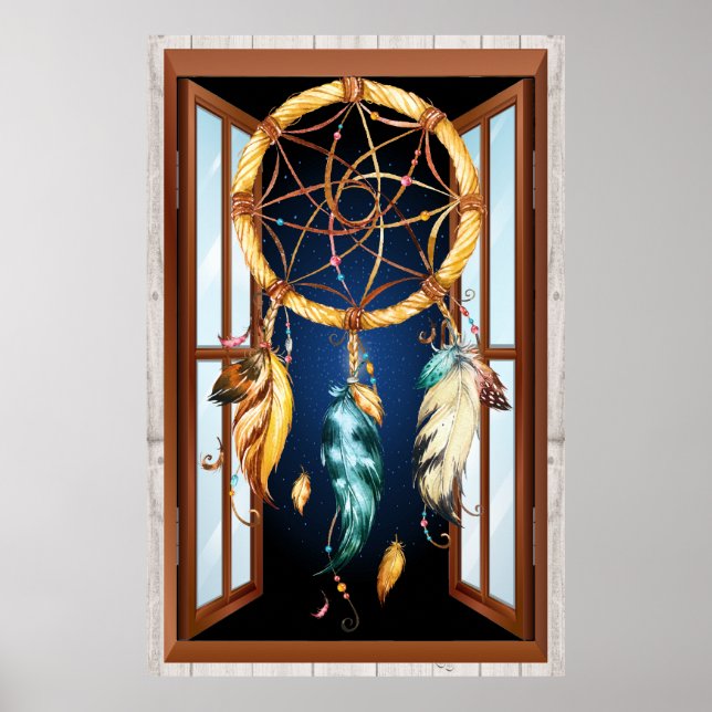 Native American Series Dreamcatcher 4 Poster (Vorne)