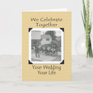 Native American Wedding Gratulation Karte