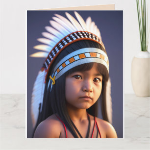 NATIVE AMERIKANISCHE STAATSANGEHÖRIGKEIT BIRTHTAG KARTE