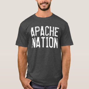 NATIVE AMERIKANISCHE T - SHIRT, APACHE NATIONAL T-Shirt