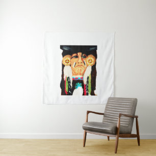 NATIVE AMERIKANISCHE Tapisserie Wandteppich