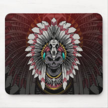 Native Amerikanische Ureinwohner Chief Skull