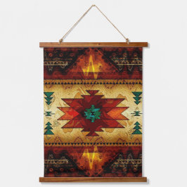 Native Amerikanische Ureinwohner Southwest Art Wandteppich Mit Holzrahmen